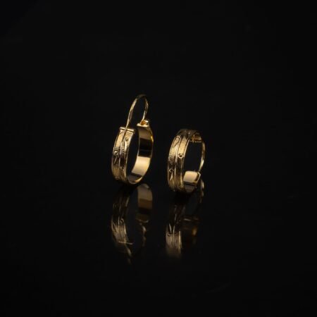 Arete Amalia Mediana Oro